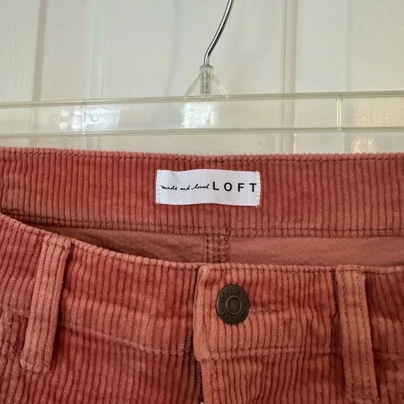 LOFT Straight Corduroy Pants Size 29 - Picture 4 of 6